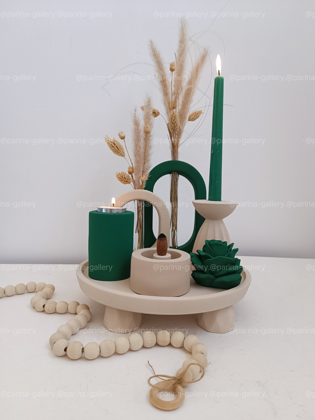 دکوری و تزیینی خانه ، ست دکوراتیو پایه دار