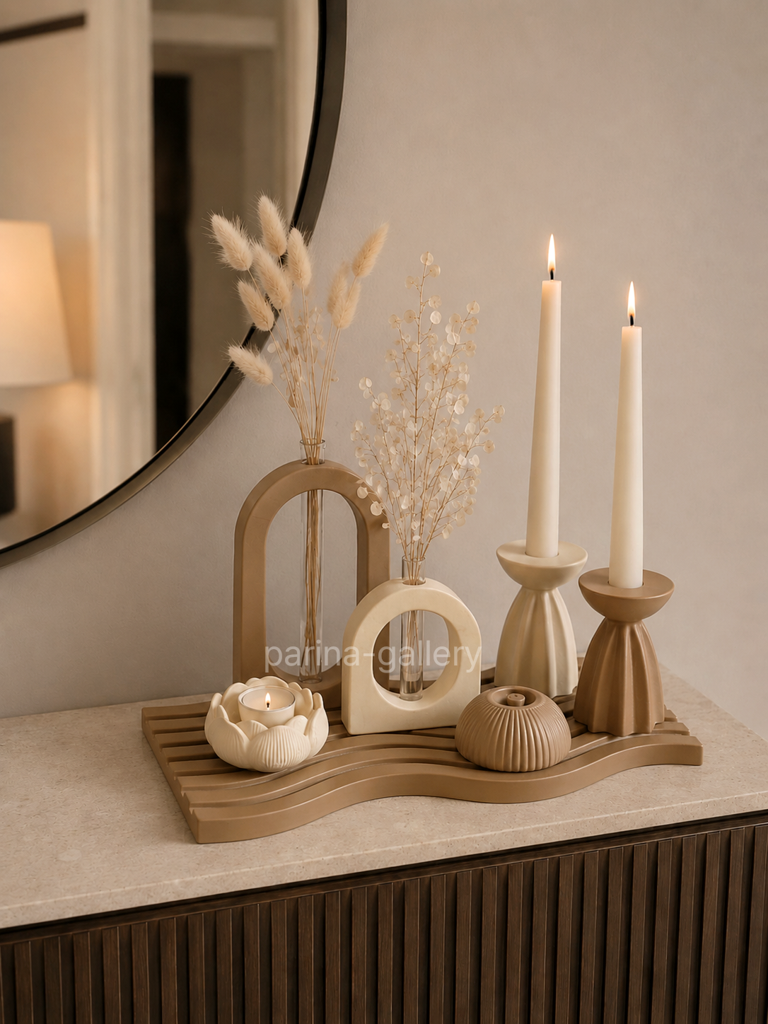 ست دکوری برای کنسول رومیزی